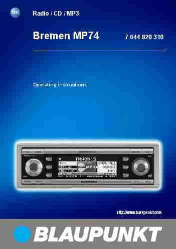 Blaupunkt Car Stereo System 7 644 820 310-page_pdf